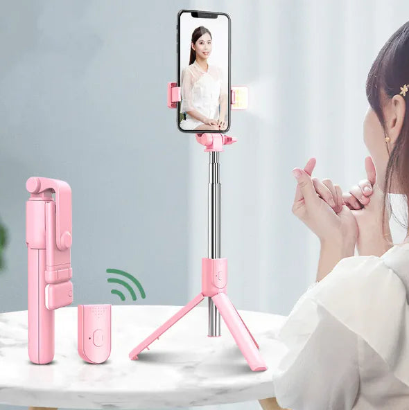 Bluetooth Extendable Selfie Stick-Tripod