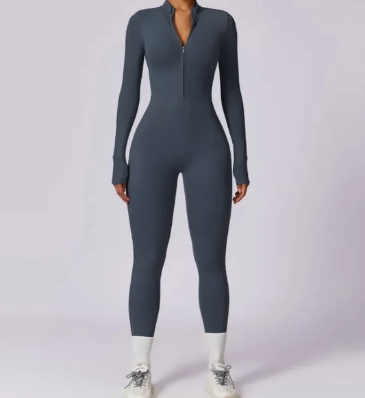 Stretch Athletic Yoga Bodysuit