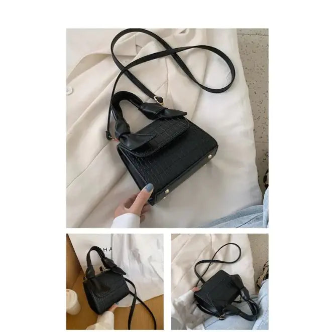 Women's Portable Shoulder Bag Fashion Cross-body Small Square Bag