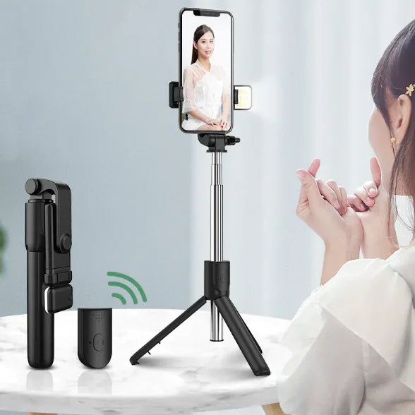 Bluetooth Extendable Selfie Stick-Tripod