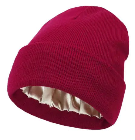 Silk Satin Winter Hat