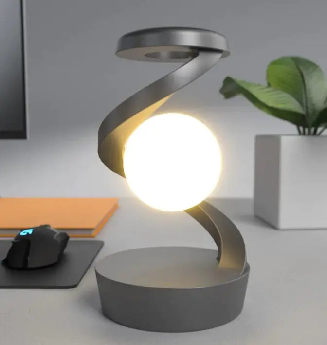 Rotating  Lamp with Wireless Charging